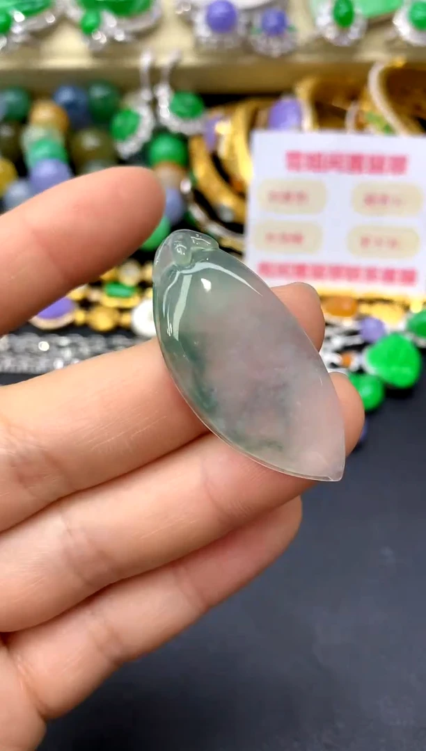 颈饰未镶嵌翡翠12-中国好珍宝