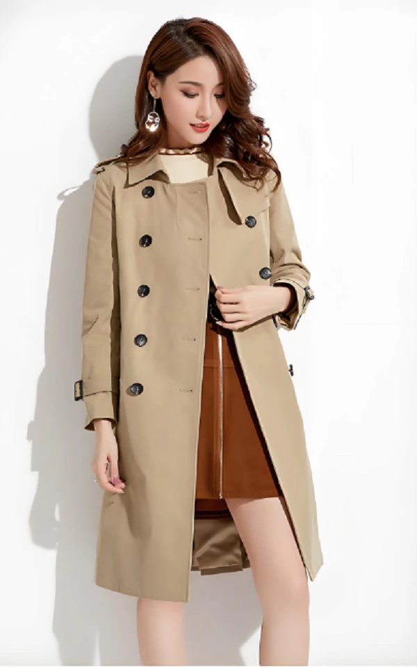 （A301--A400）秋冬常规女款外套大码春秋洋气时尚双面连帽宽松