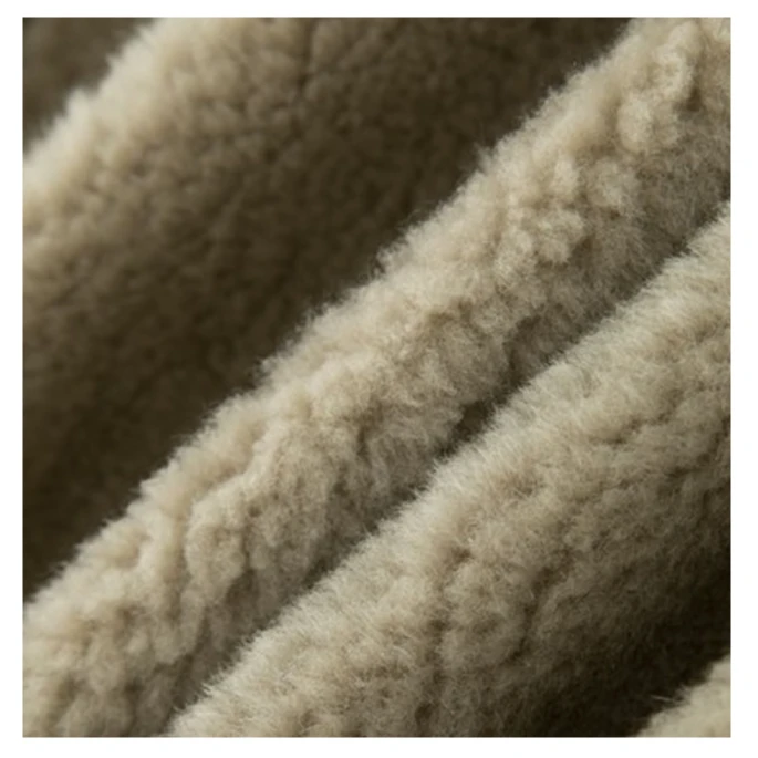 两面穿翻领宽松单排扣秋一体皮衣