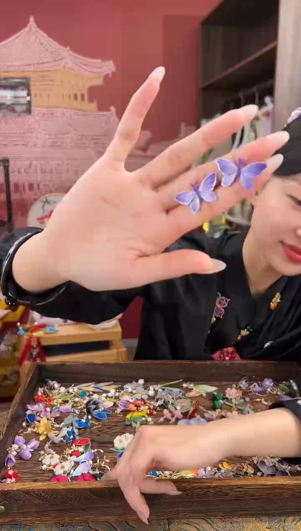 【闪购商品】刺绣苏绣世家非遗手工（耳环）