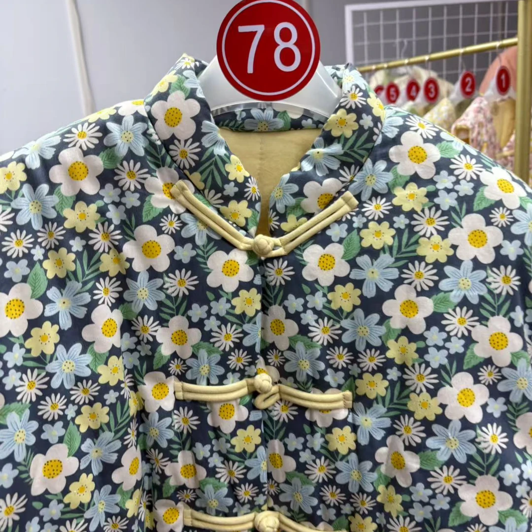 【78号棉衣】冬季女士天然棉花棉衣手工棉服加厚保暖妈妈装上衣外套
