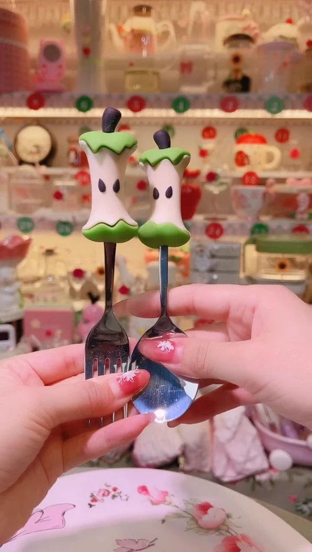 青苹果叉勺——手工制作品质好！