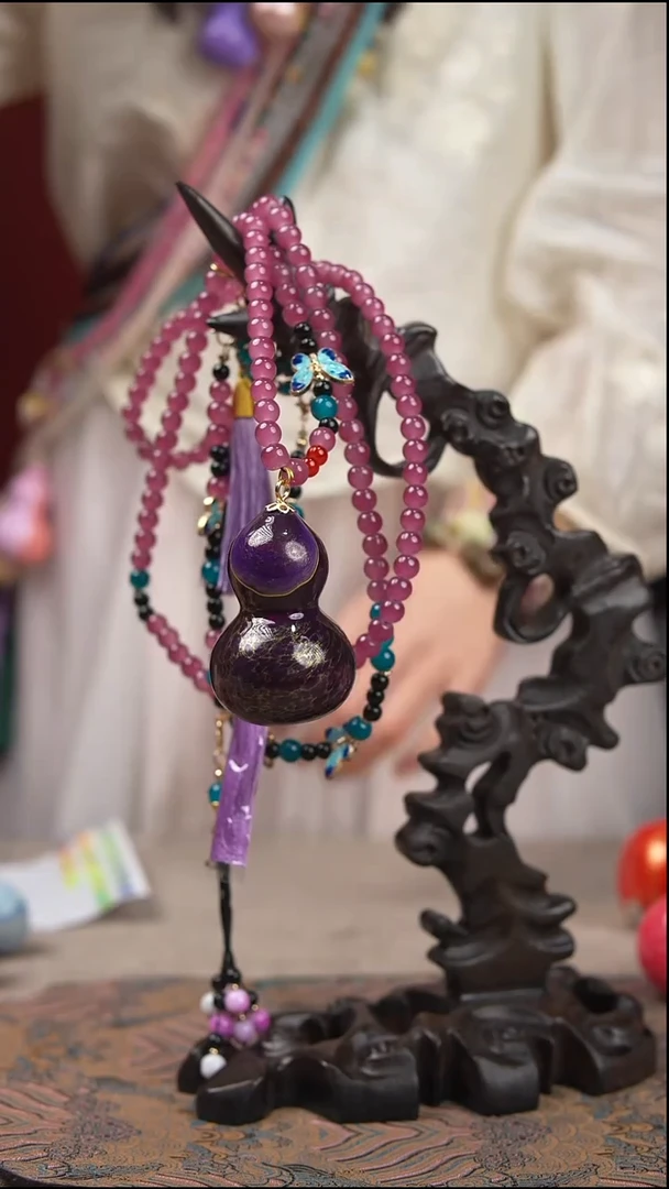 075玖澄文创漆艺葫芦国风配饰葫芦系列