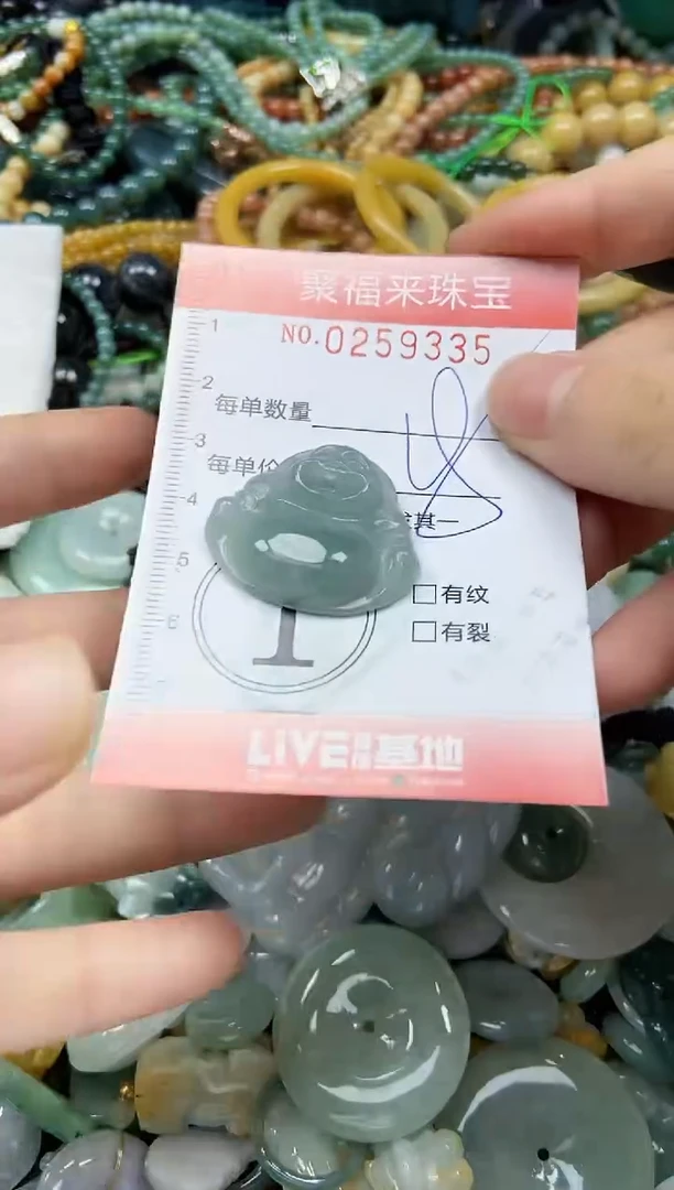 未镶嵌挂件翡翠闪购0259335