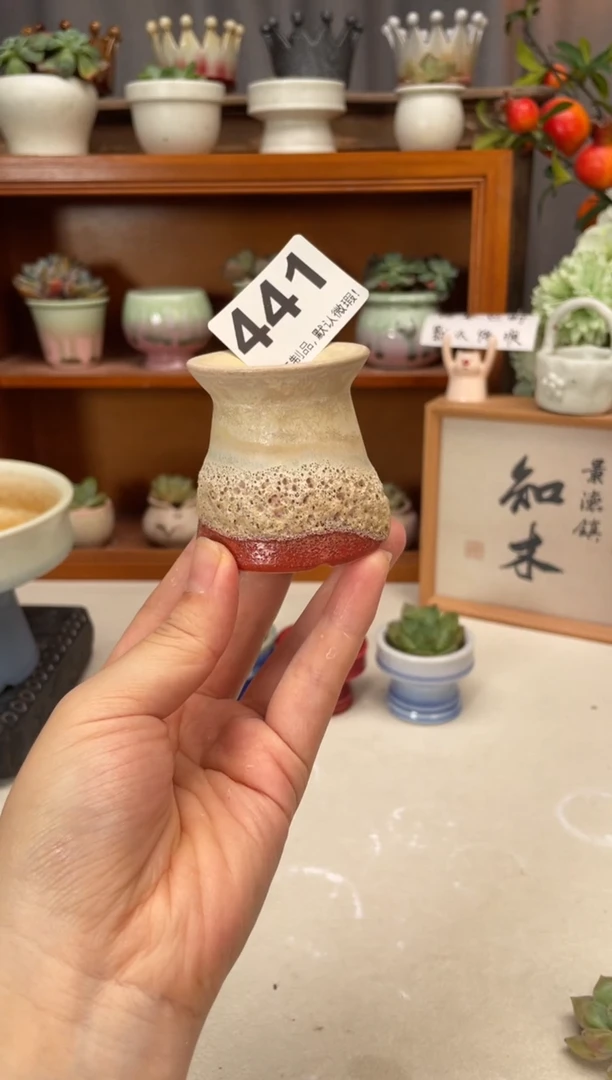瓷片441知木小芳花盆直播编号