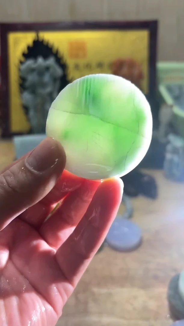未镶嵌挂件翡翠A货常星6919