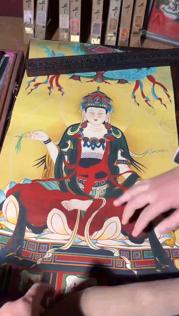 卷轴画东东唐卡tk16