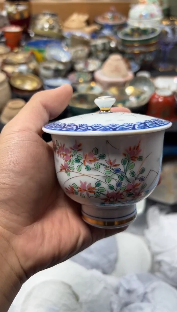 瓷片夏目海外回流瓷器中古品。