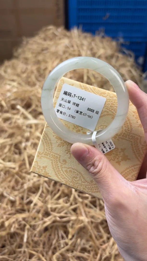未镶嵌手镯石英质玉T-1241