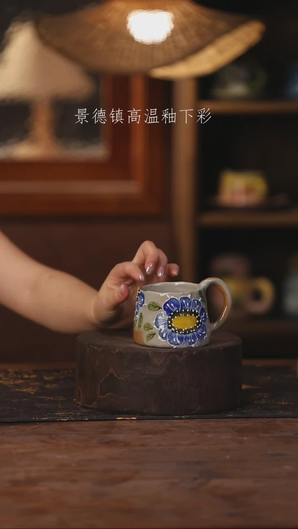 景德镇高温釉下手绘陶瓷066