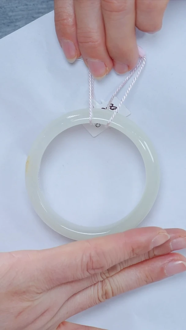 和田玉手镯未镶嵌105【】圈口56-57