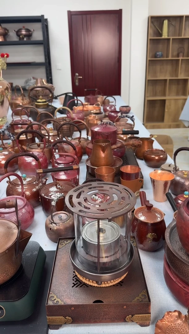 纯紫铜石英玻璃观火炉