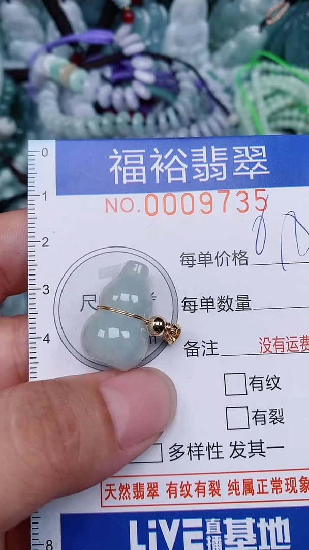 翡翠未镶嵌颈饰...0009735
