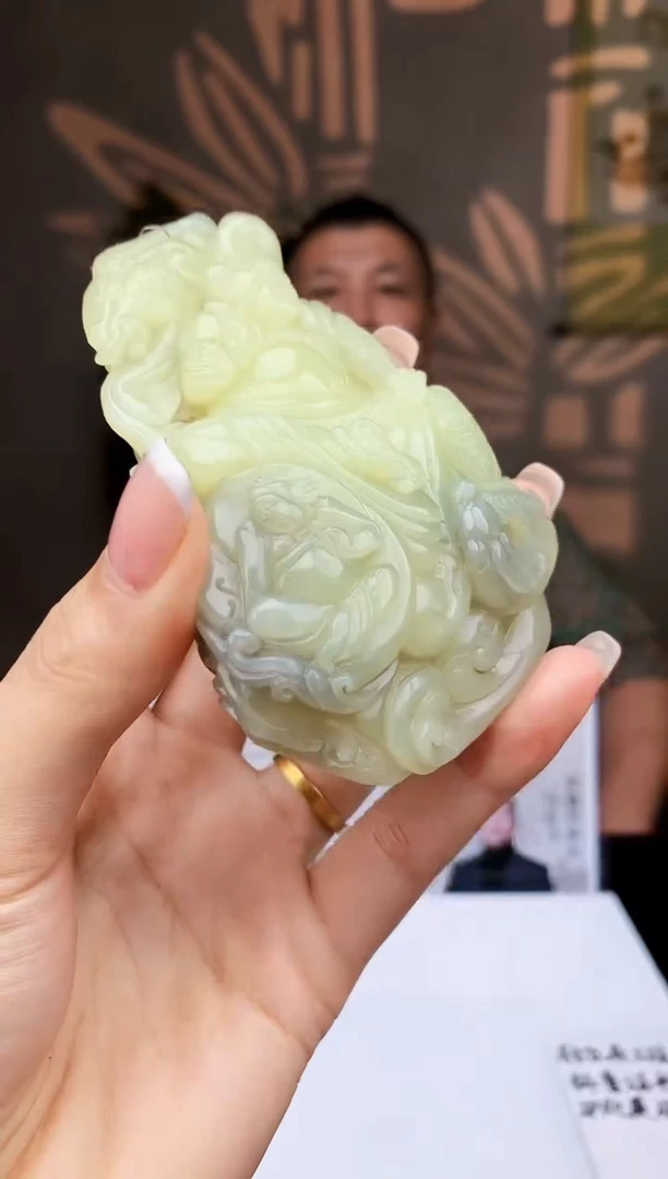 定制和田玉BOSS阳天然和田玉（拍一发一）