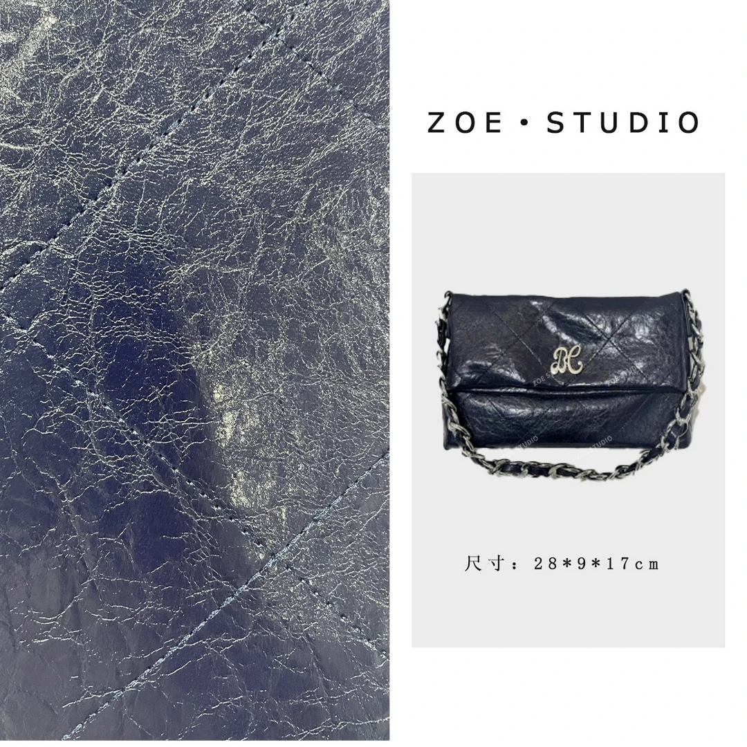 【佐伊甄选】QYX-9520-星空蓝轻奢女士时尚通勤百搭小众腋下斜跨包