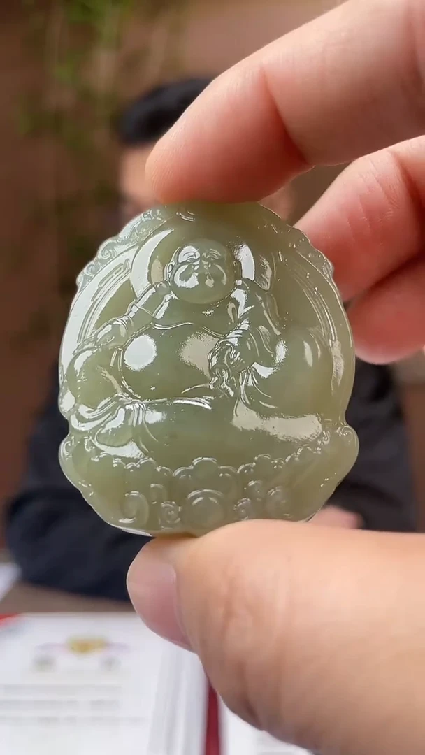 颈饰未镶嵌和田玉多样性拍一发一02