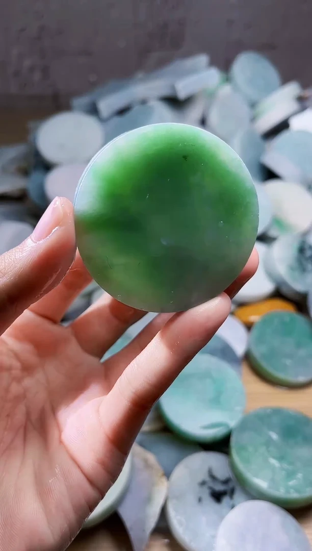 裸石翡翠翡翠a货正品玉石南陈253