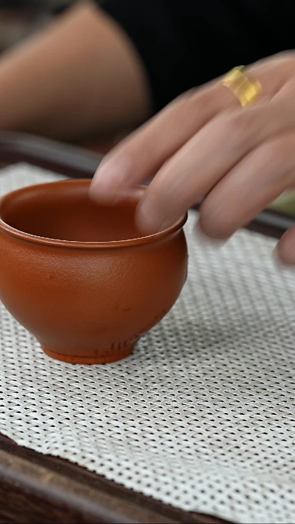 【闪购商品】紫砂其他@@T*FY16133缸杯大朱砂