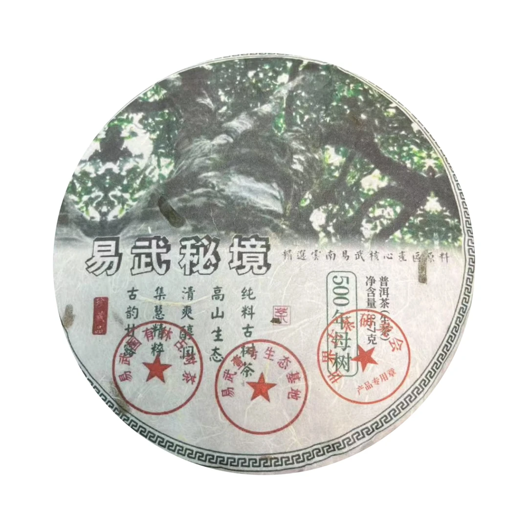（小清家的茶）2021年易武秘境500年母树 生茶普洱茶357克