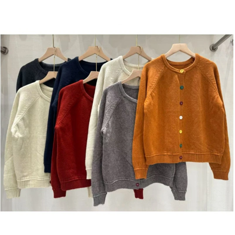 【南油玲姐】桔色针织衫6155#