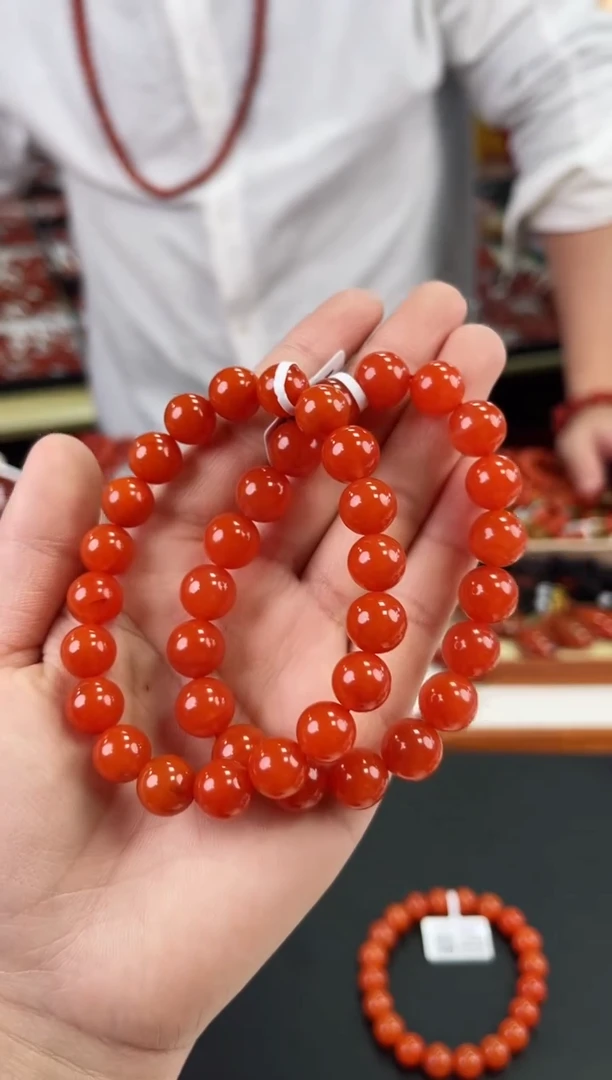 【闪购商品】南红玛瑙滴水洞手串10+未镶嵌（多样式发其一）