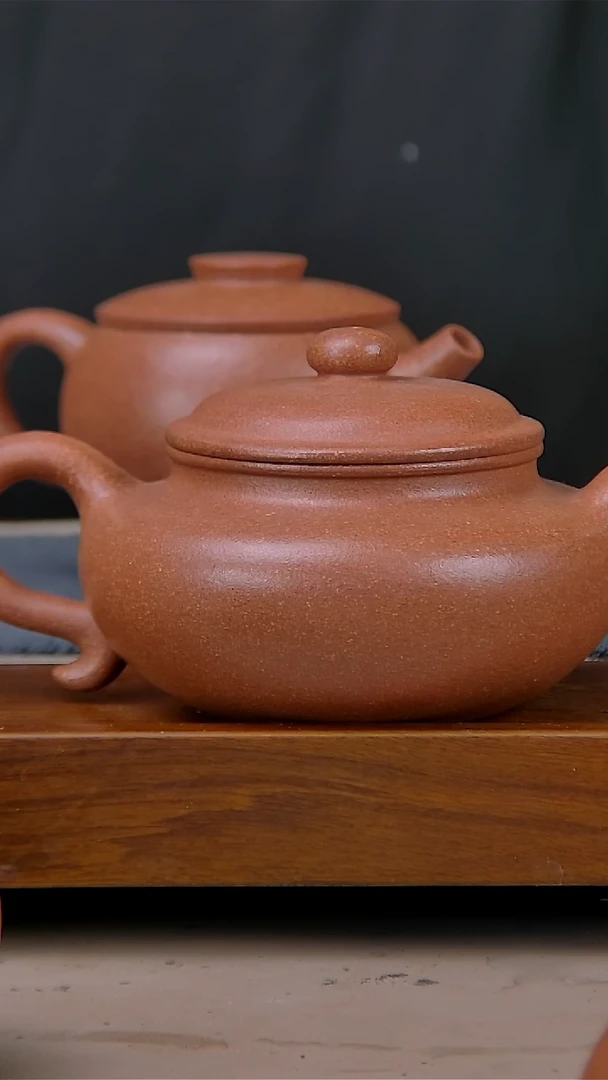 茶壶紫砂230/240红降坡仿古