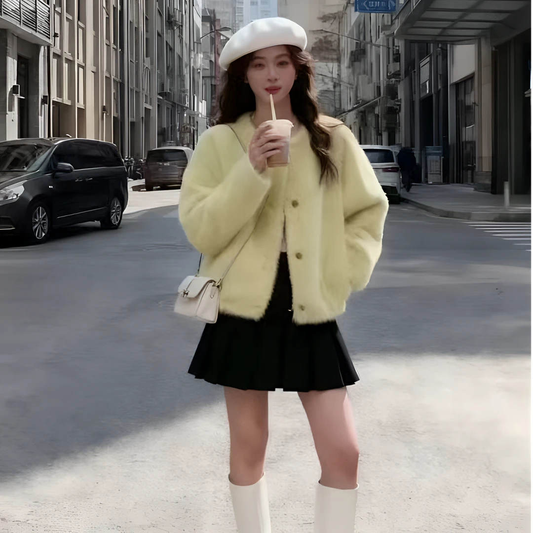 6789 水貂绒 外套