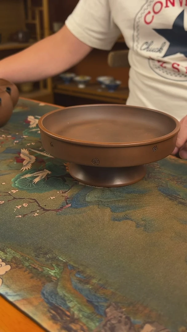 ?***姐【陶点茶】建水紫陶 普璞老师 壶承
