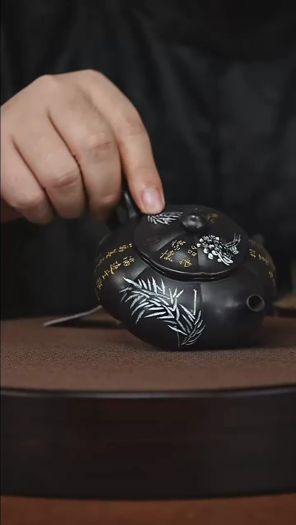 茶壶紫砂原矿紫砂壶
