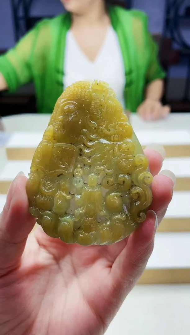 未镶嵌定制翡翠毛货09220656