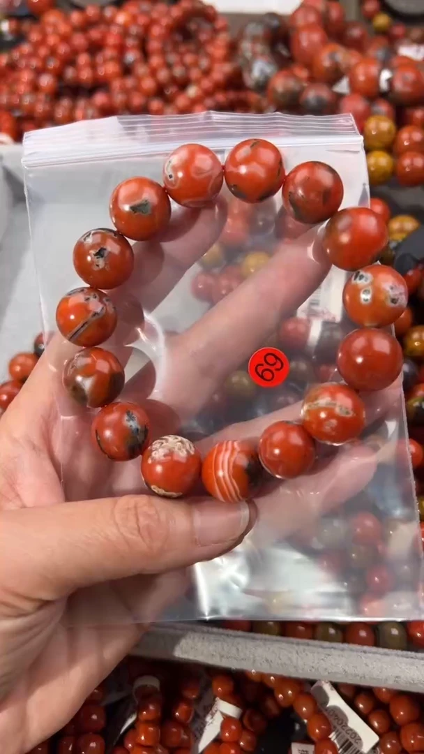 南红玛瑙手串未镶嵌15