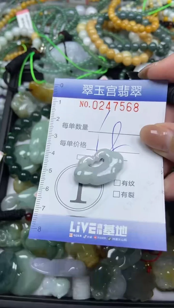 颈饰未镶嵌翡翠闪购C0247568