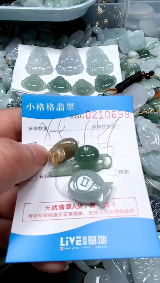 【闪购商品】翡翠颈饰未镶嵌闪购商品0210699