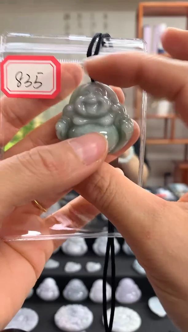 【闪购商品】翡翠颈饰未镶嵌佛公835
