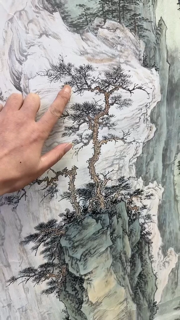 国画闪电购刘武绘画36