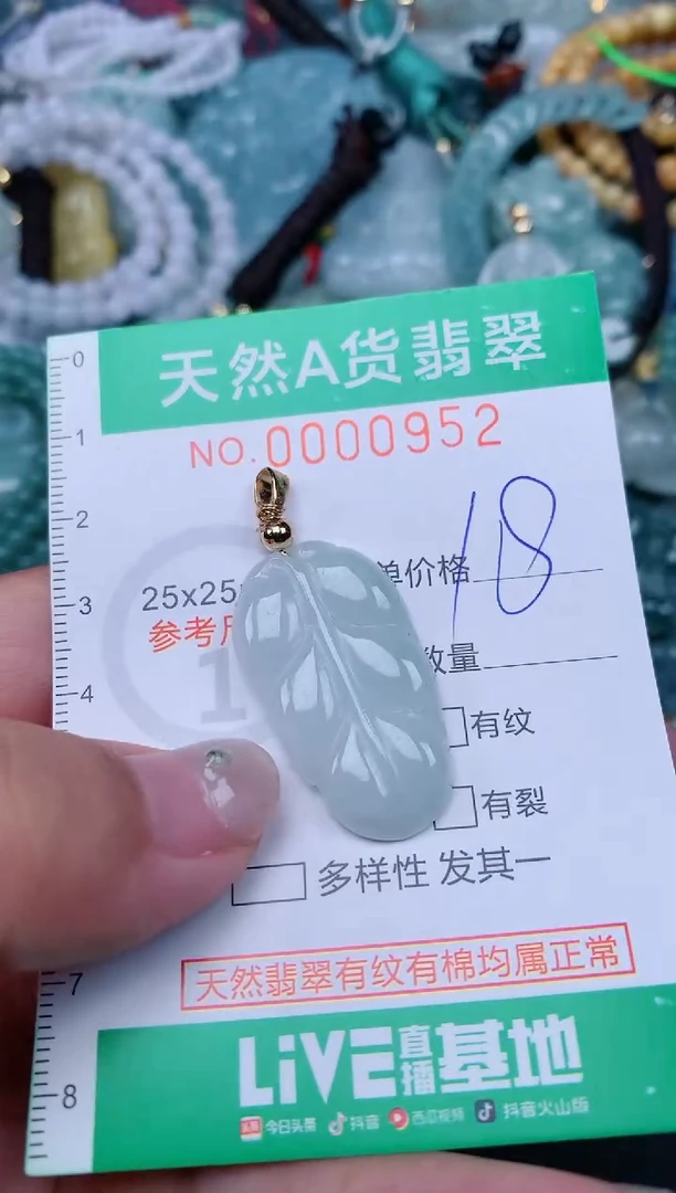 颈饰未镶嵌翡翠.0000952