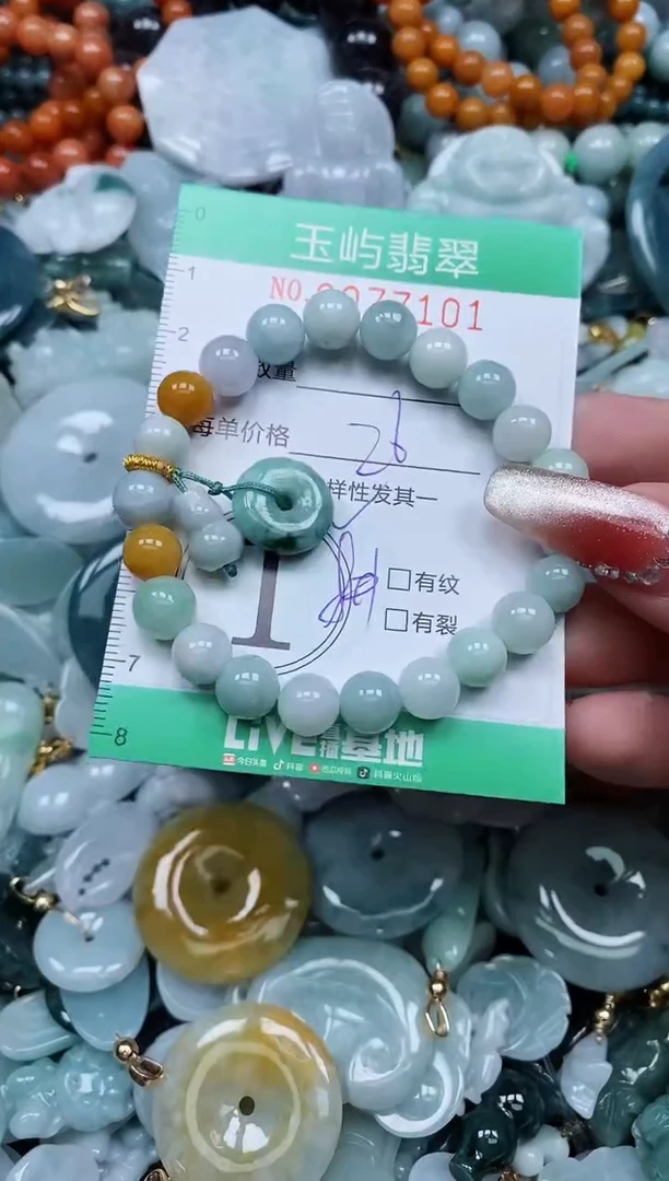 【闪购商品】翡翠颈饰未镶嵌闪购0077101多样性发其一