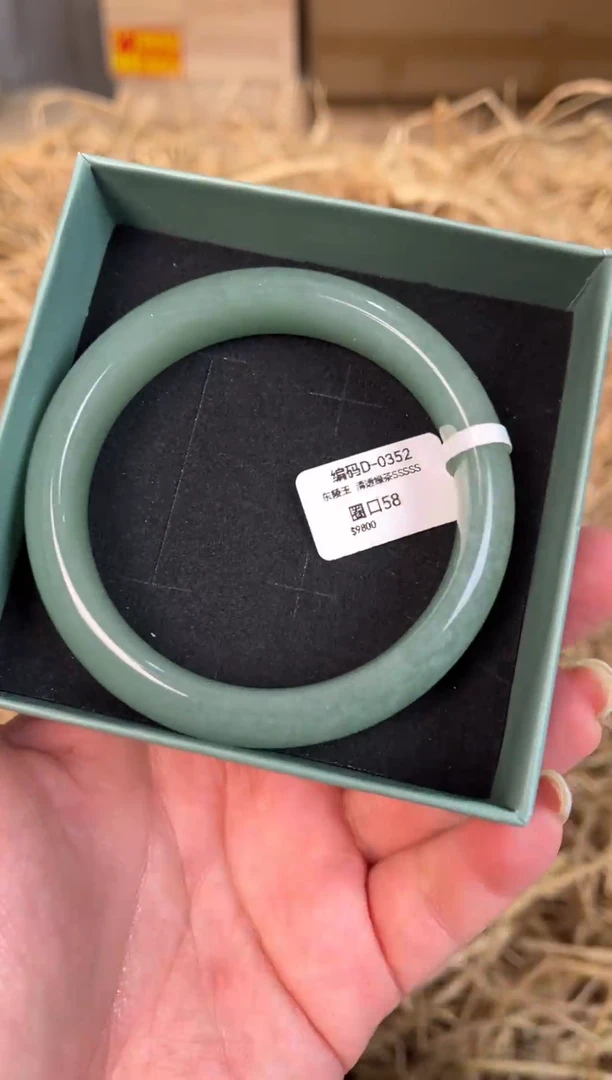 未镶嵌手镯石英质玉D-0352