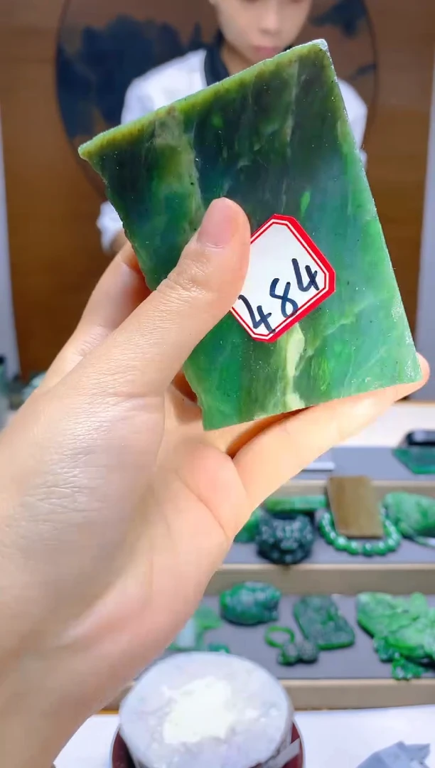 【闪购商品】和田玉（碧玉）珠宝半成品未镶嵌1