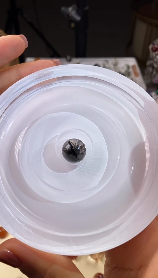 水晶手链未镶嵌天然幽灵单珠