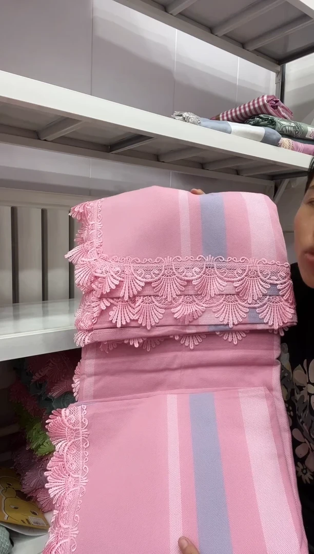 棉瑕疵手工老粗布床单59