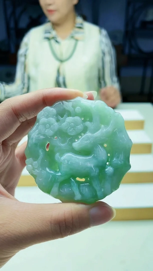 未镶嵌定制翡翠毛货09170046