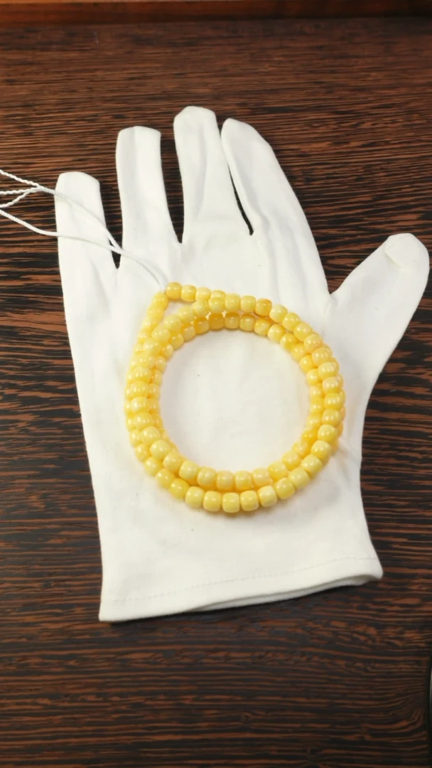 【闪购商品】蜜蜡手链未镶嵌2482/6.5mm红标蜜蜡108