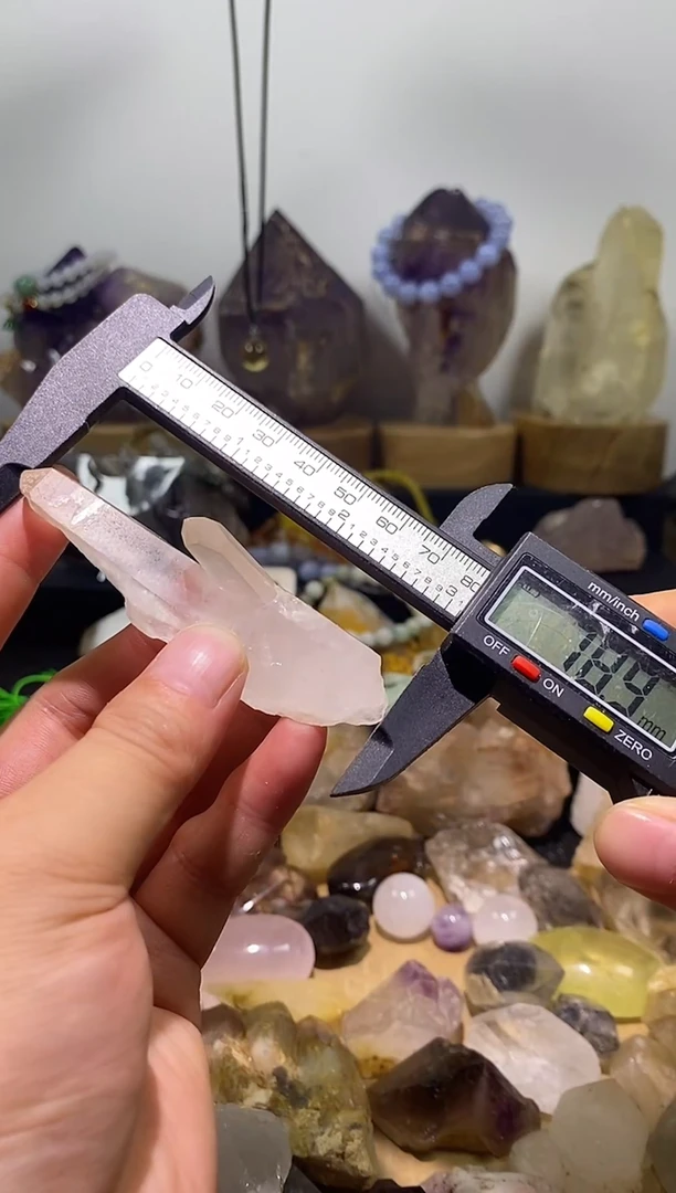 水晶珠宝半成品未镶嵌2号巴西白水晶晶簇