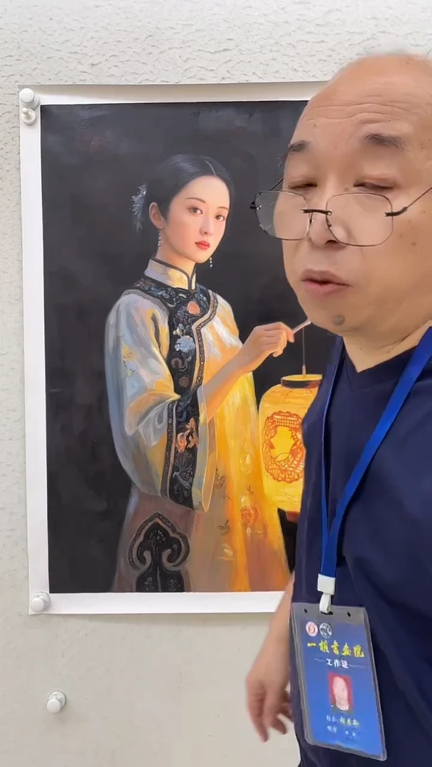 油画人物 -油画 -麻布 -75-100厘米