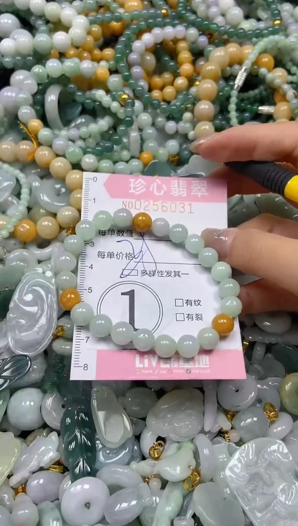 翡翠未镶嵌颈饰闪购0256031