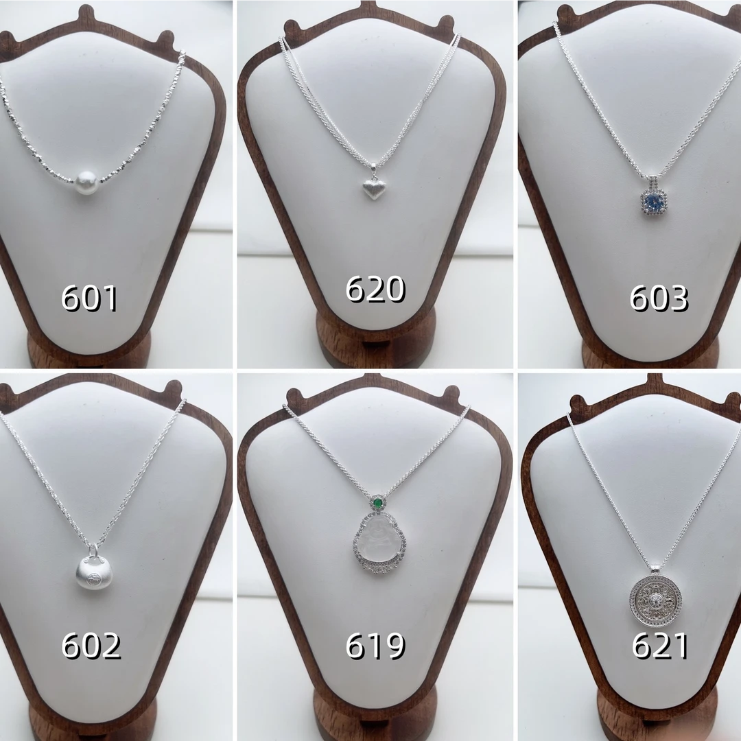 坠链均足银 【新款热卖】时尚气质礼物饰品Diy女士项链