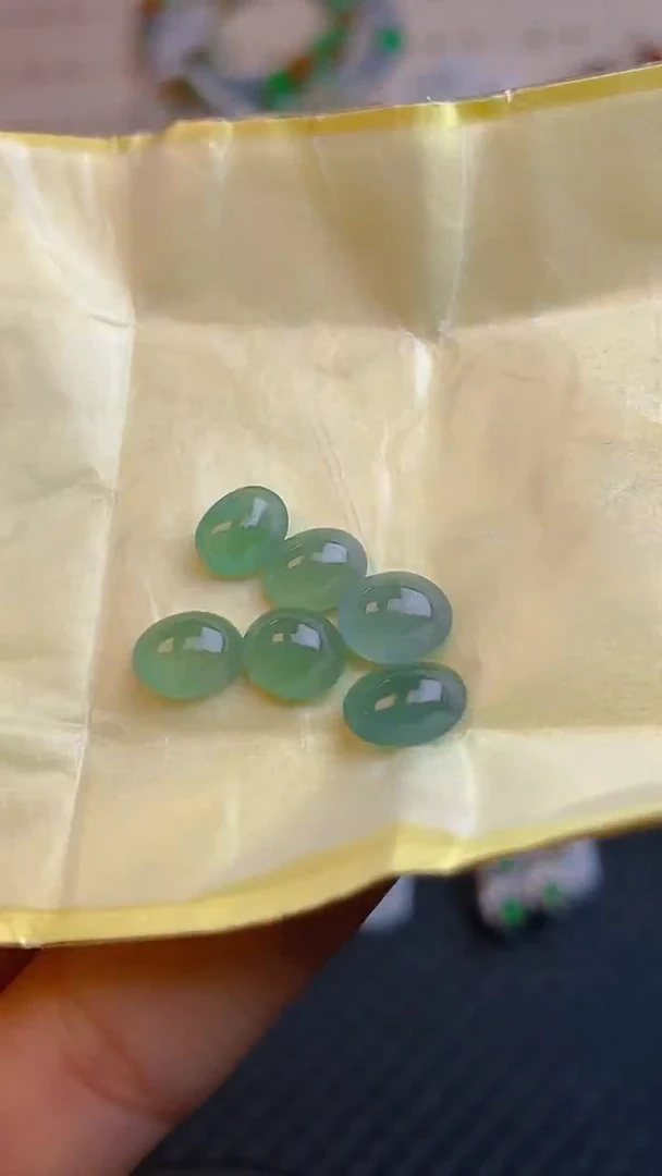 【闪购商品】翡翠耳饰未镶嵌天然A货翡翠218