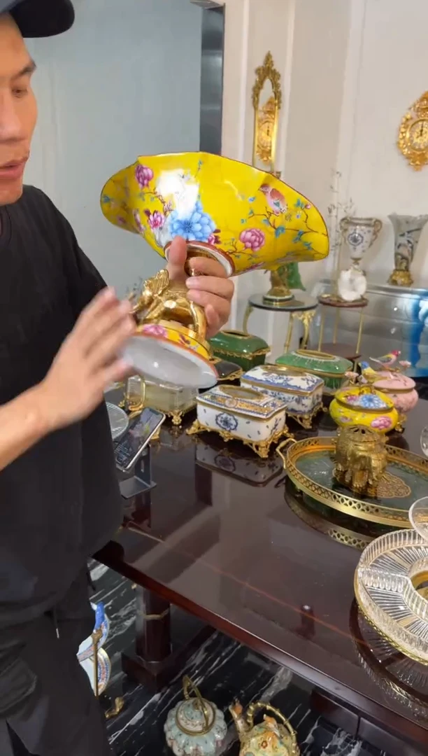 黄铜黛姿家居装饰品摆件