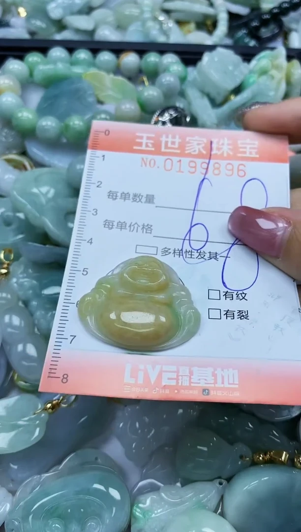 【闪购商品】翡翠颈饰未镶嵌闪购0199896
